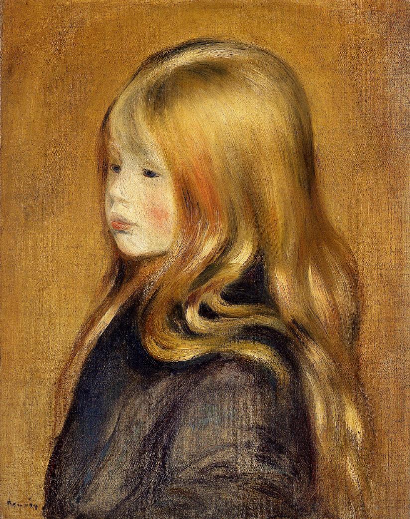 Portrait of Edmond Renoir jr. 1888